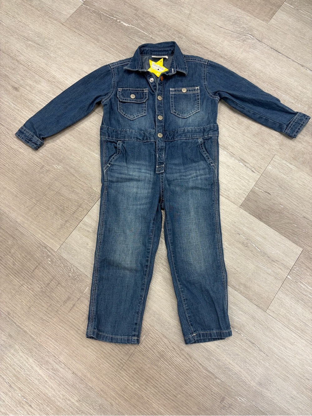 Gymboree Dark Blue Denim Jumpsuit